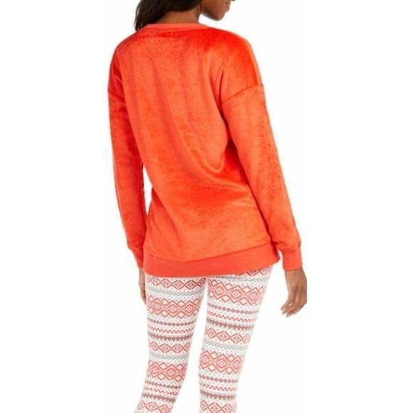 Jenni Intimates Santa Baby Faux Fur Warm Christmas Sweater - Picture 8 of 9